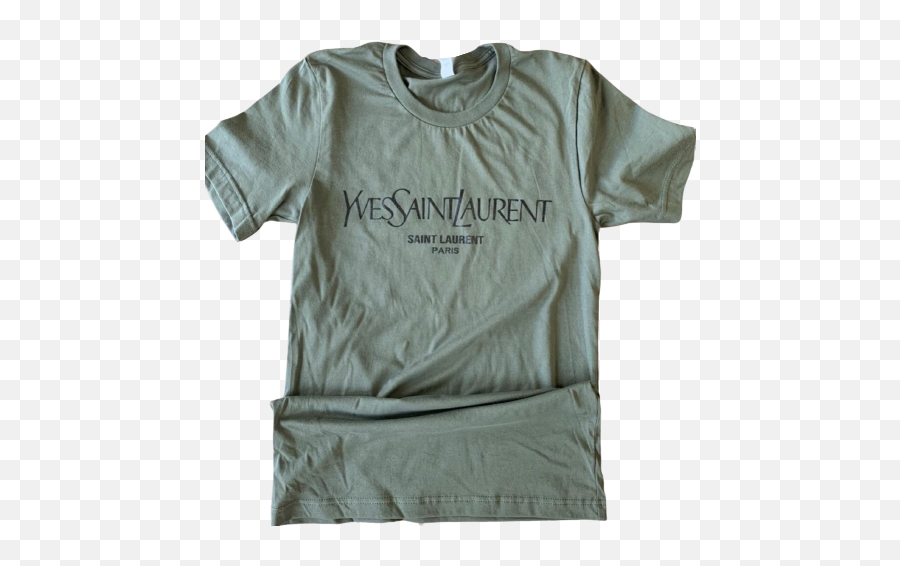 Ysl Inspired Tshirt - Yves Saint Laurent Beauté Emoji,Ysl Logo T-shirt