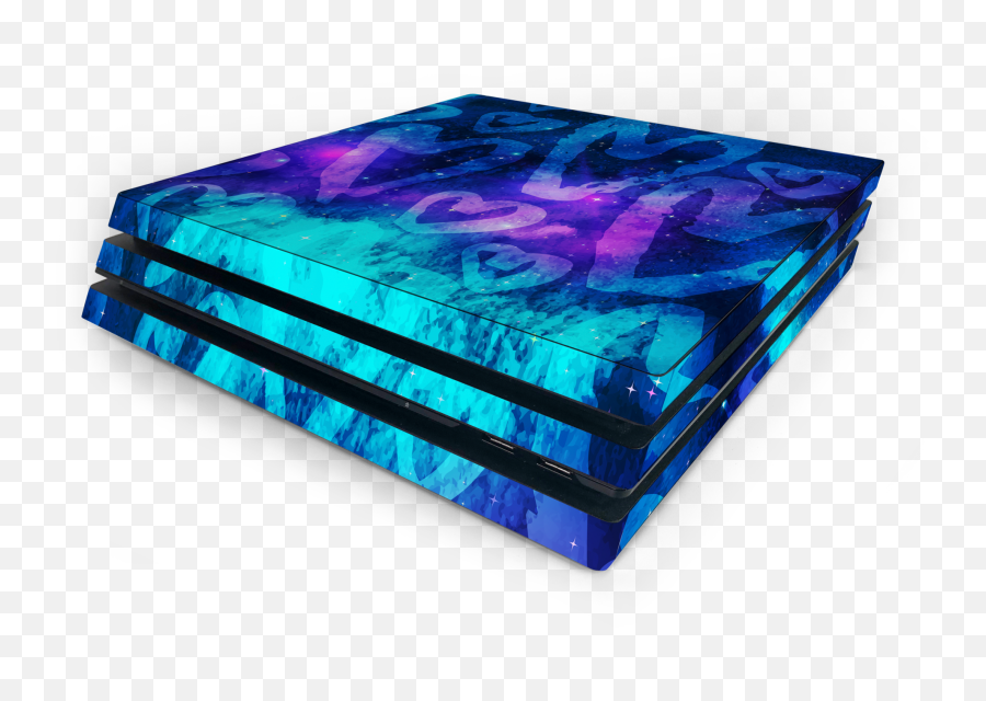 Sony Ps4 Pro Space Love Skin - Ps4 Pro In Space Emoji,Ps4 Pro Png