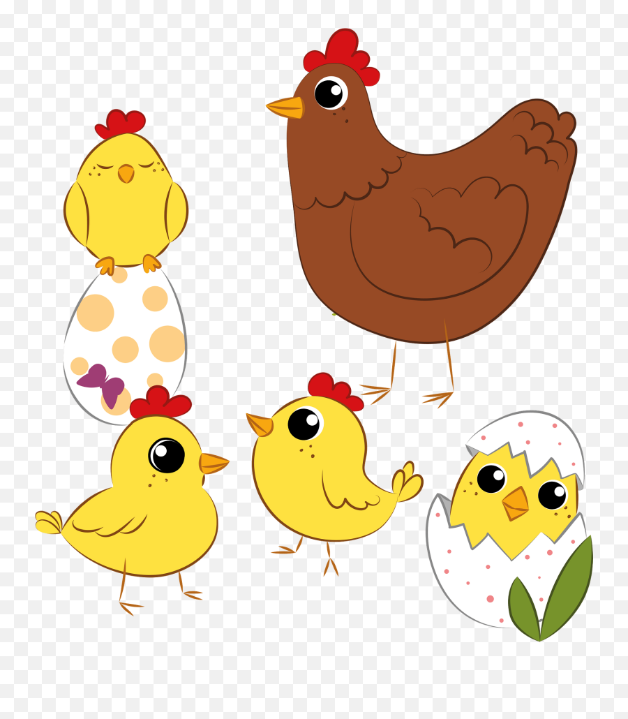 Easter Chickens Clipart Free Download Transparent Png - Easter Chicken Clip Art Emoji,Easter Chick Clipart