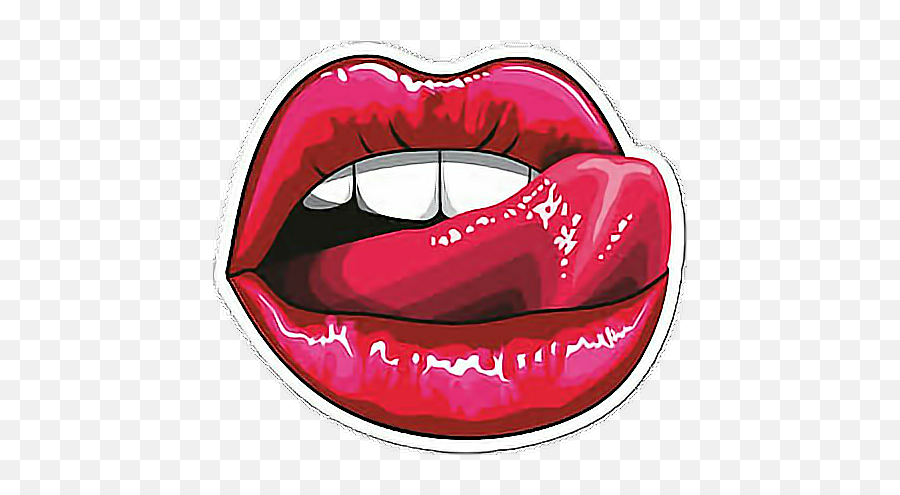 Hd Labios Png Transparent Png Image Emoji,Labios Png