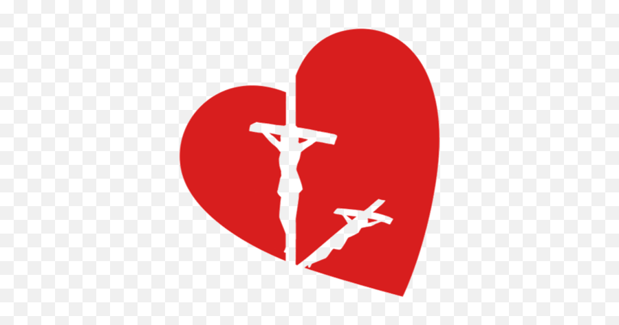The Gospel Of Jesus Spreads Like A Wildfire By Kevin Emoji,Heart Cross Clipart