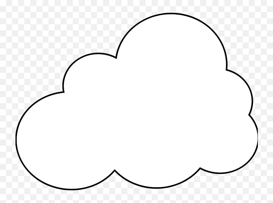 Openclipart - Clipping Culture Emoji,Cloud Outline Clipart