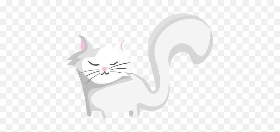 Long Tail Cat Illustration Transparent Png U0026 Svg Vector Emoji,Cat Tail Png