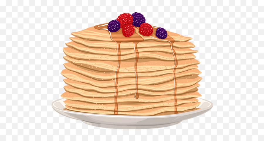 Pancakes Clipart Png Download - Cartoon Pancakes Full Size Emoji,Pancakes Transparent Background