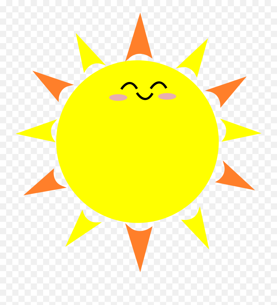 Sunshine Clipart Big - Happy Sun Transparent Background Emoji,Sun Clipart