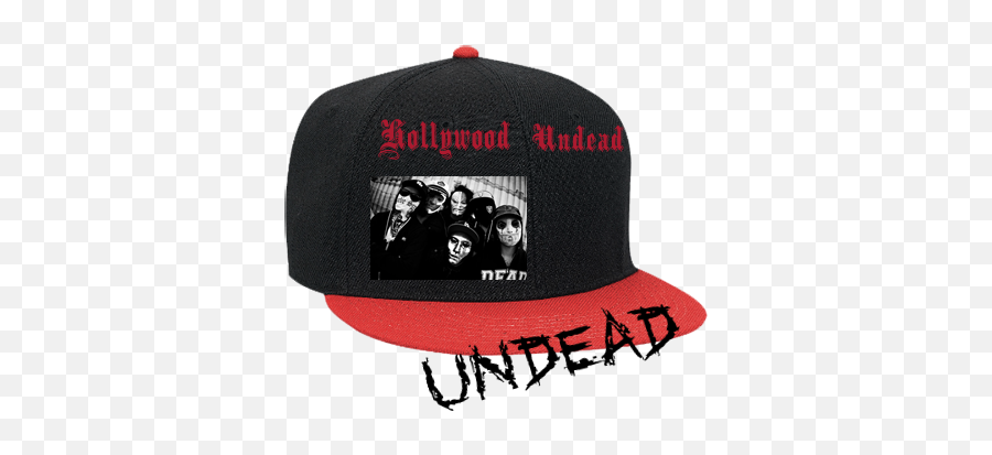 Hollywood Undead Undead Shelite Wool Blend Snapback Flat - Msfts Hat Emoji,Hollywood Undead Logo