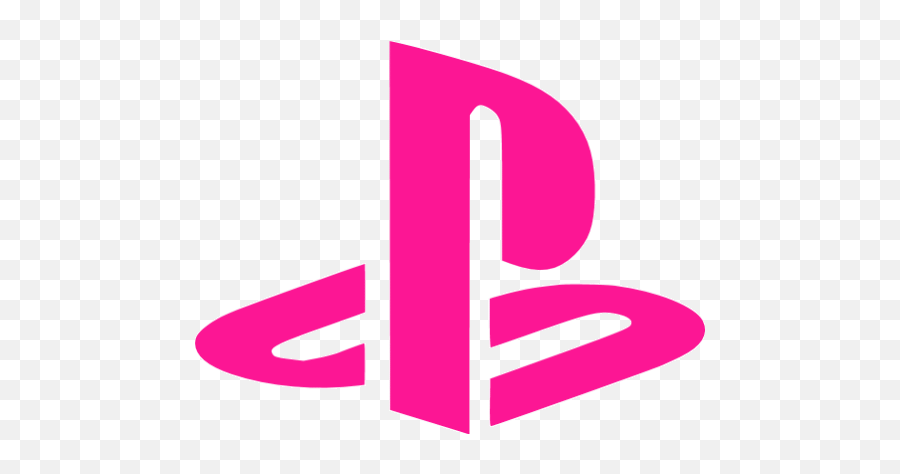 Deep Pink Consoles Ps Icon - Playstation Logo Transparent Emoji,Playstation Logo Transparent