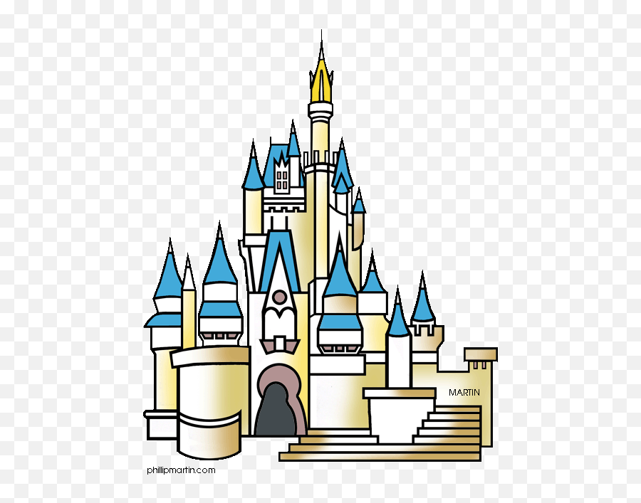 Disneyland Castle Clipart Download - Disney Castle Clipart Emoji,Disney Castle Logo
