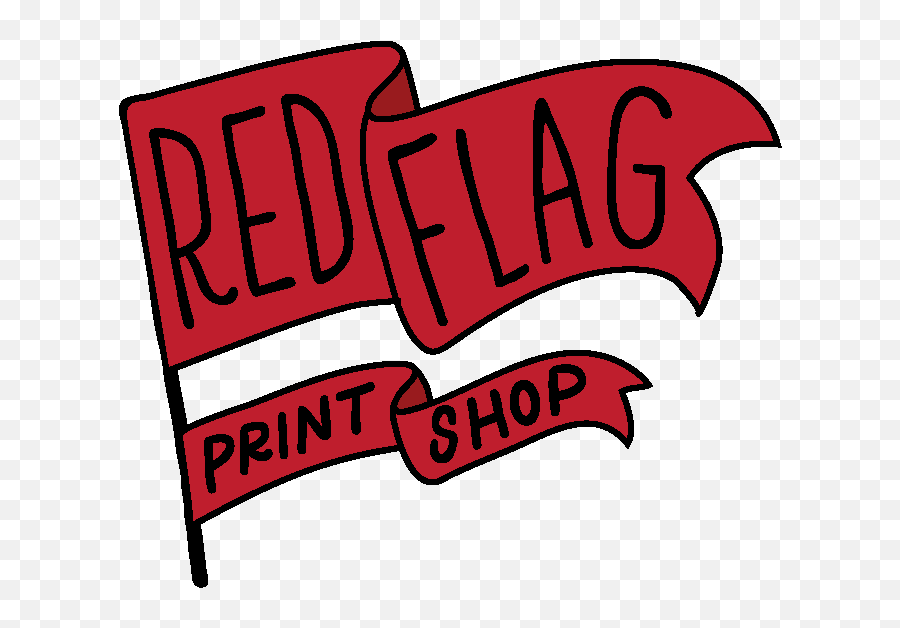 Red Flag Print Shop - Language Emoji,Red Flag Png