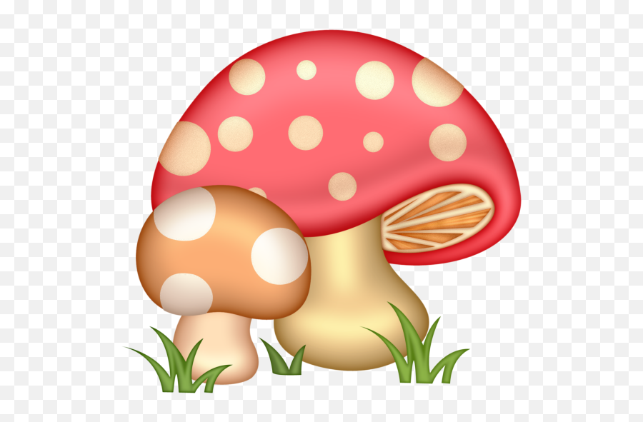 Hippie Mushroom Clipart Transparent Png - Mushroom Cartoon Png Emoji,Mushroom Clipart