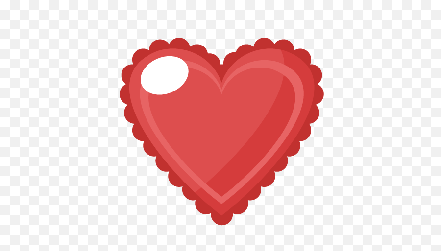 Valentine Heart Svg Cutting Files - Valentines Cute Heart Clipart Emoji,Valentines Day Clipart Free
