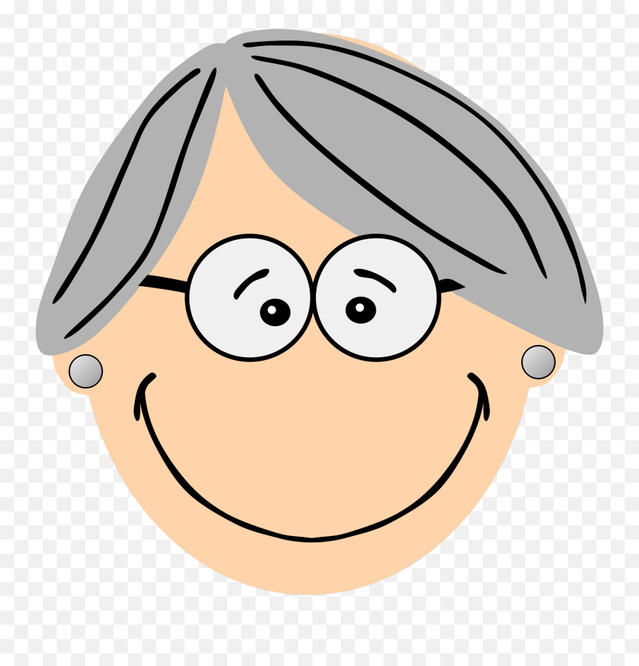 Grey Hair Clipart - Grey Hair Clipart Emoji,Hair Clipart