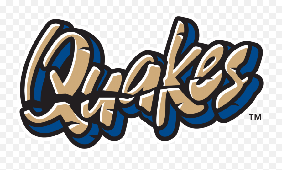 Rancho Cucamonga Quakes Logo Clipart - Rancho Cucamonga Quakes Logo Png Emoji,Quakes Logo