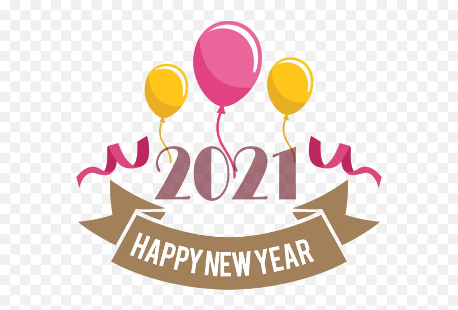 Ballon Get New Year 2021 Balloon Png Pics Emoji,Gold Balloon Png