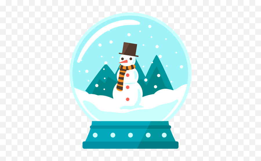 Snowman Scene Snow Globe Transparent Png U0026 Svg Vector Emoji,Snowglobe Png