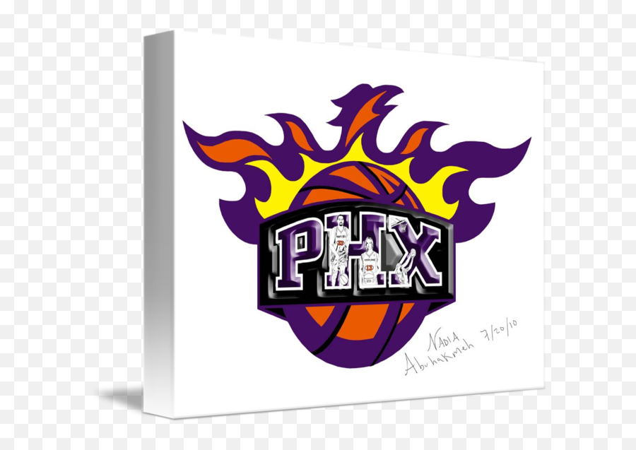 Phoenix Suns Logo Drawing Design - Phoenix Suns Emoji,Phoenix Suns Logo
