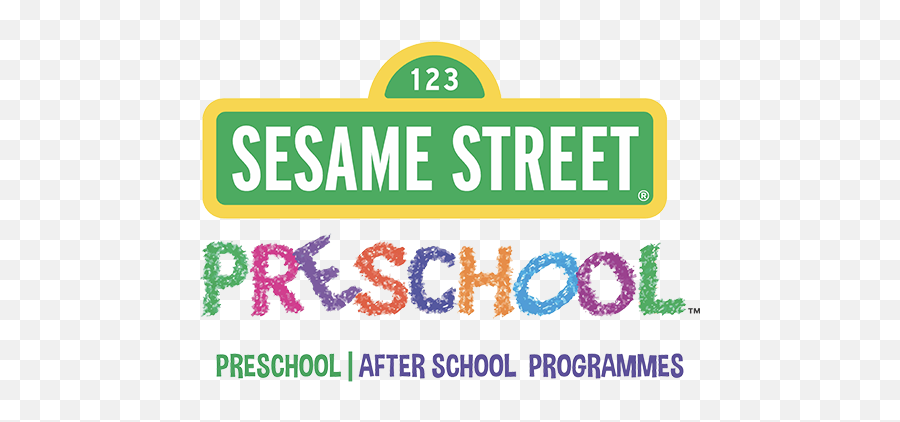 Gali Gali Sim Sim Logo Png Download - Sesame Street Preschool Logo Emoji,Sesame Street Logo