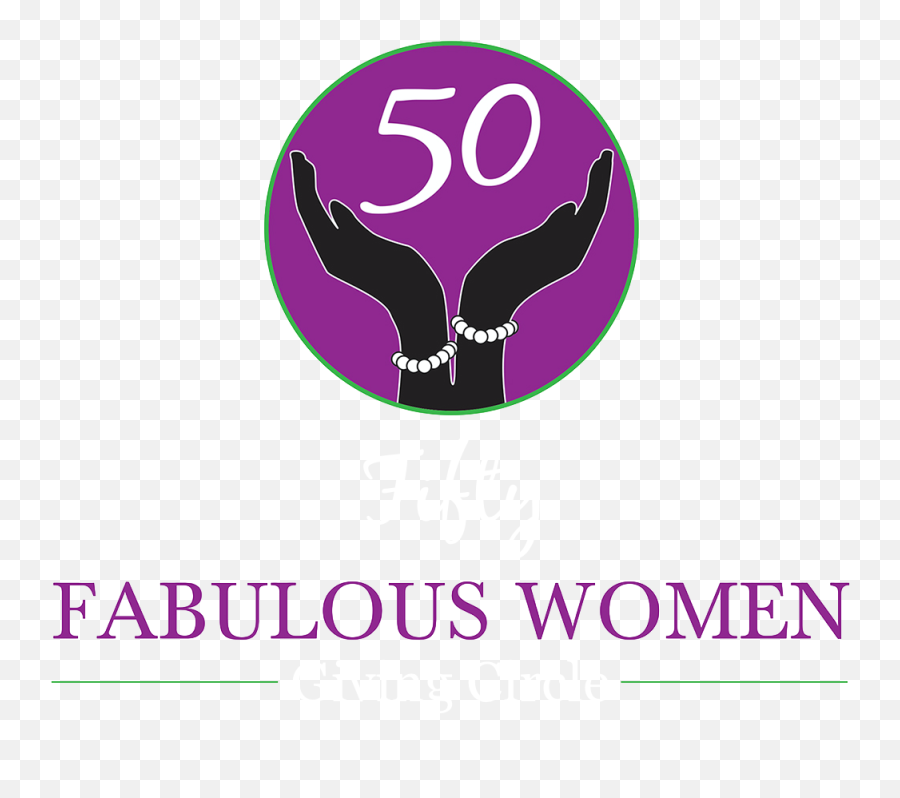Fifty Fabulous Women Giving Circle Emoji,Logo 50