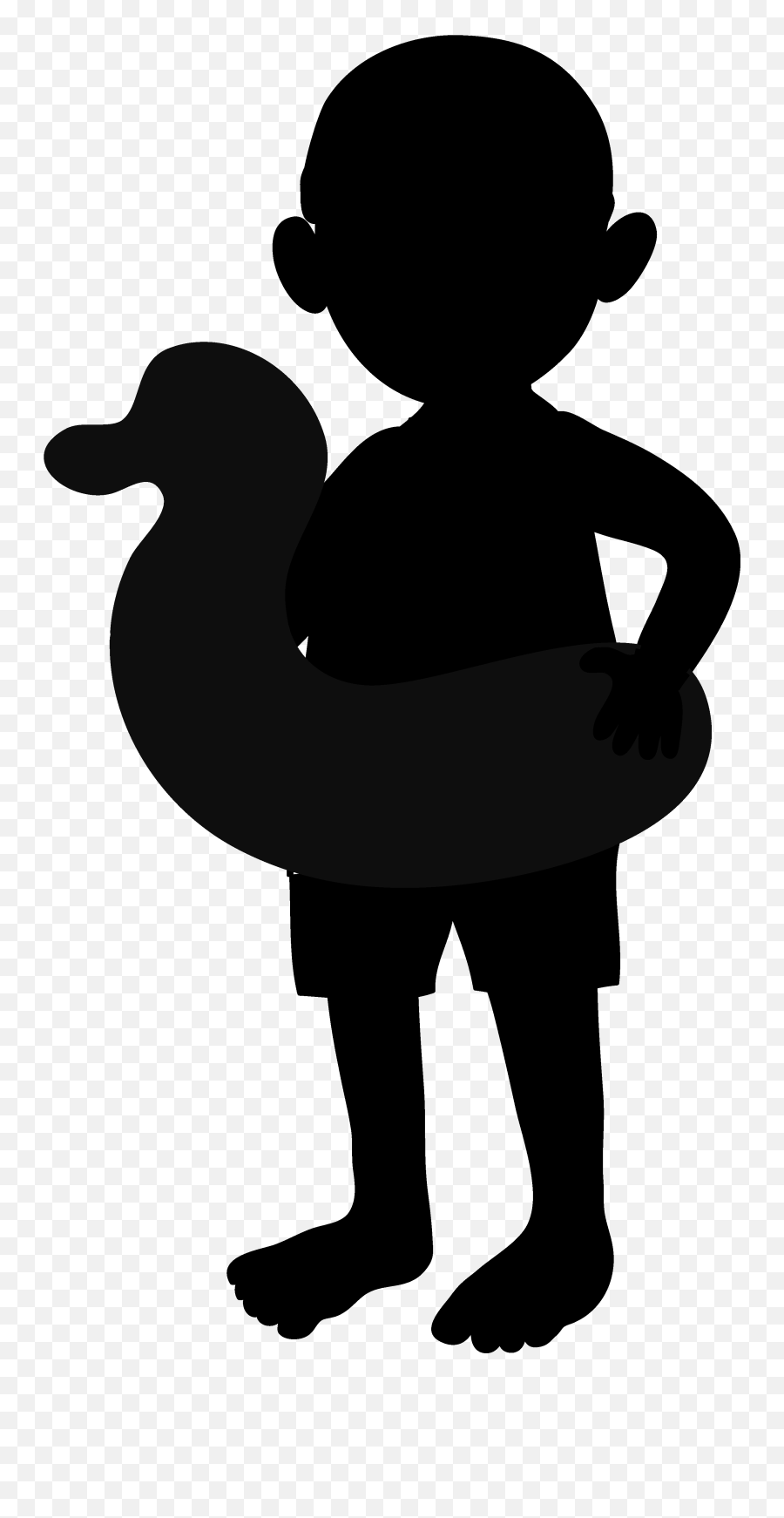 Silhouette Detective Person - Silhouette Png Download 2690 Pool Party Silhouette Png Emoji,Detective Clipart
