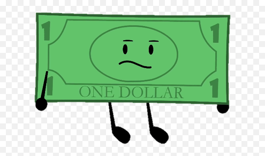 Dollar Object Invasion Wiki Fandom Emoji,1 Dollar Bill Clipart