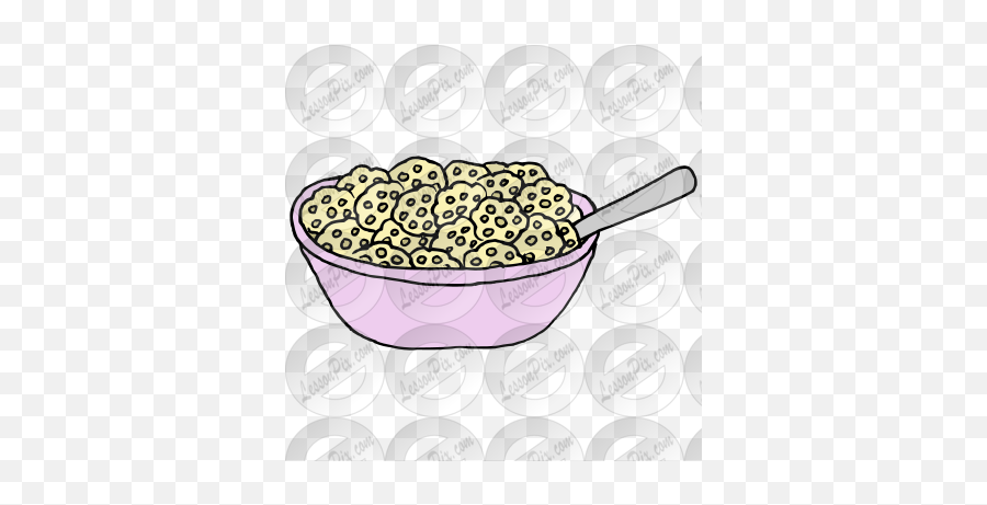 Cereal Picture For Classroom Therapy Use - Great Cereal Bowl Emoji,Cereal Clipart