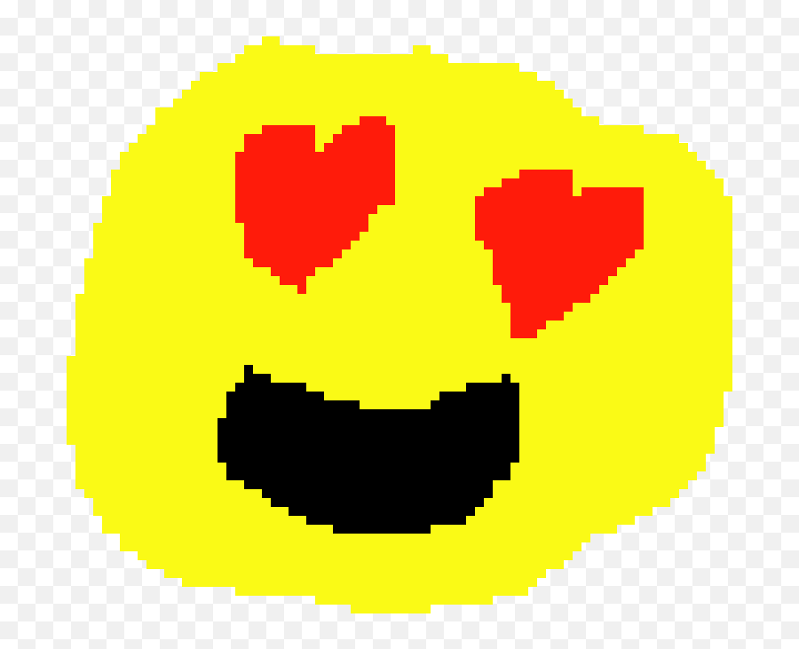 Eye Emoji Png - Heart Eye Emoji Png Pixel Art Heart Eyes Heart Eyes Emoji Png Discord,Heart Eyes Emoji Png