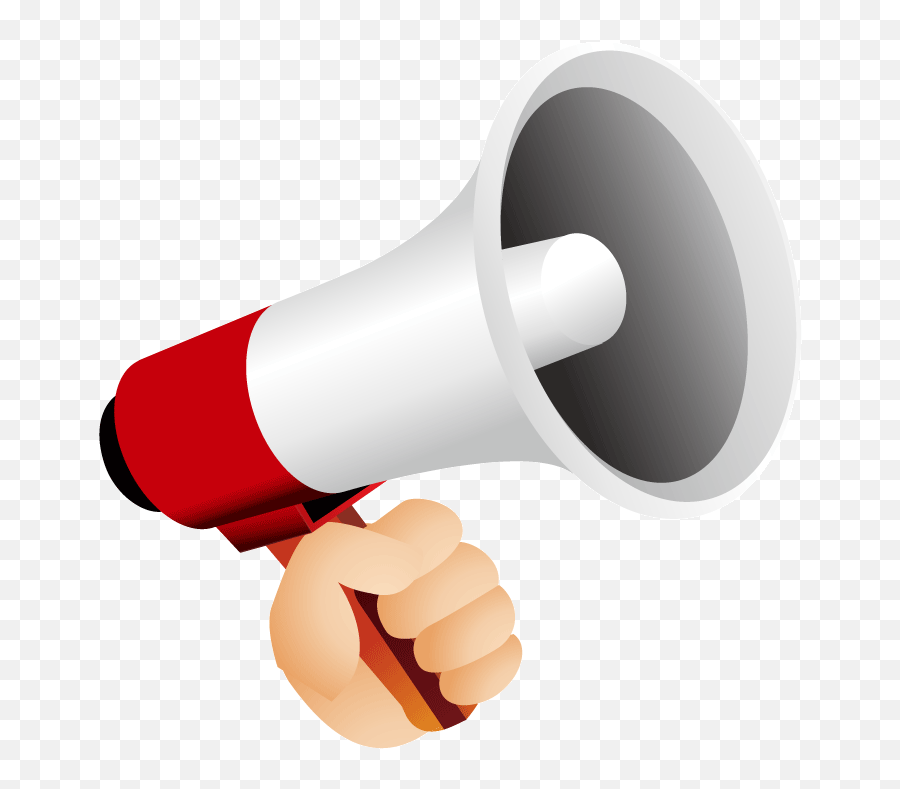 Loudspeaker Icon Red Speaker - Loud Speaker Clipart Png Emoji,Megaphone Png
