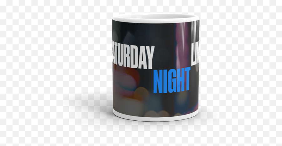 Saturday Night Live White Mug - Cup Emoji,Snl Logo
