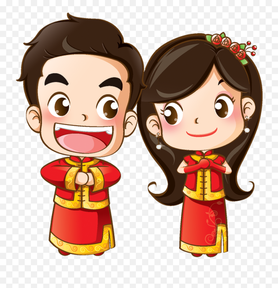Picture - Bride And Groom Clipart Indian Emoji,Bride And Groom Clipart