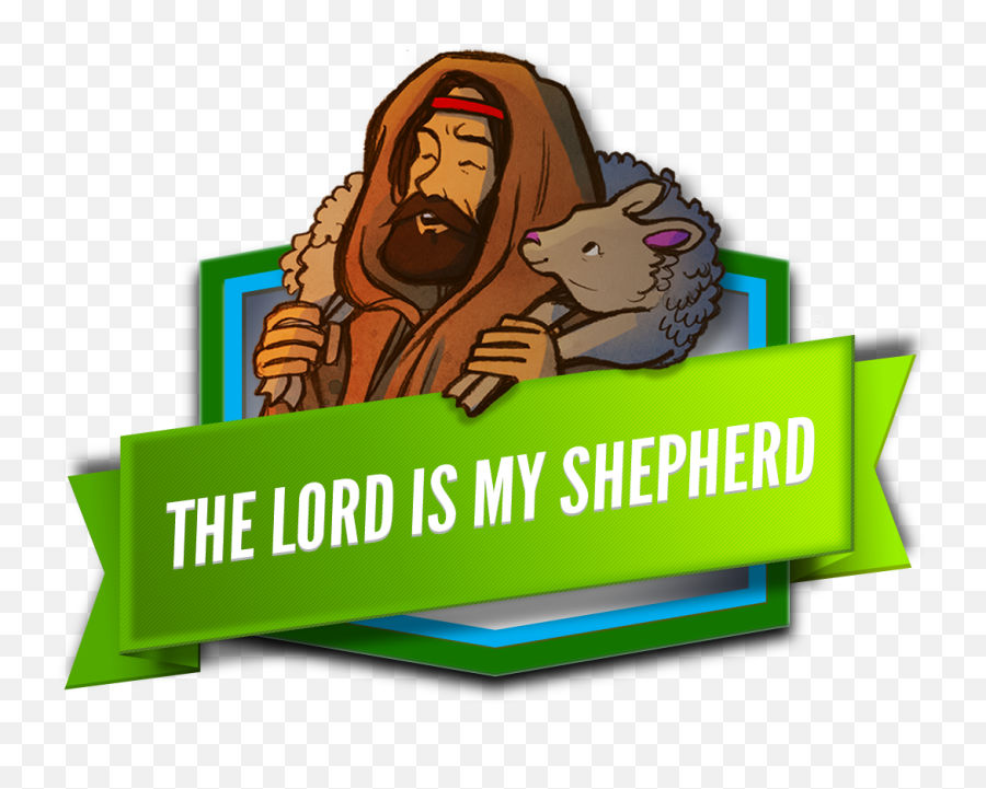 Lamb Clipart Psalm 23 Lamb Psalm 23 Transparent Free For - 23rd Psalm The Lord Is My Shepherd Draw Emoji,Shepherd Clipart