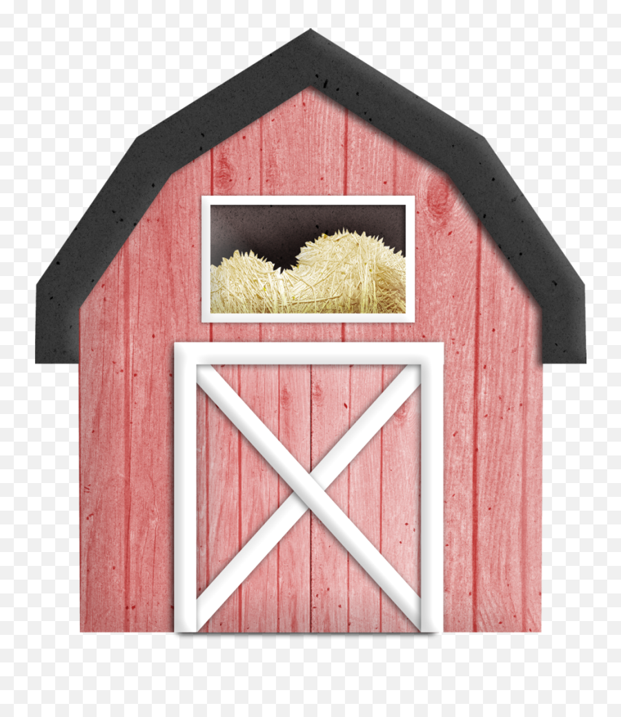 House Clipart Farm Fun Down On The - Pink Barn Clipart Emoji,Farm Clipart