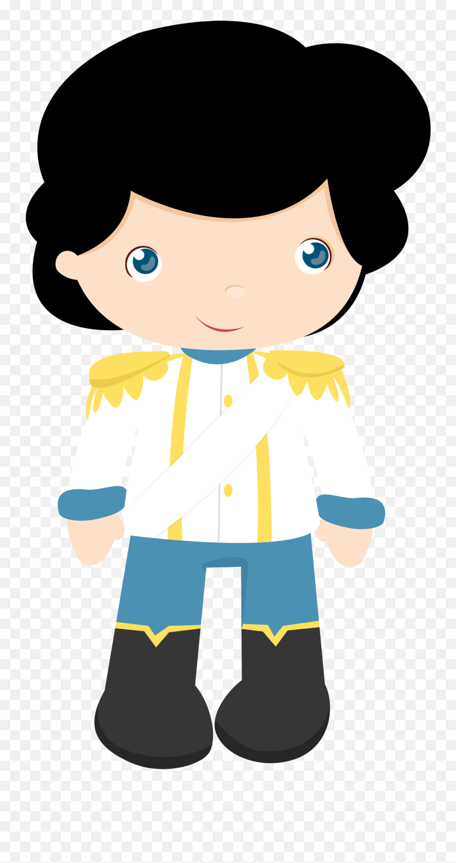 Cute Prince Charming Clipart - Prince Clipart Png Emoji,Prince Clipart