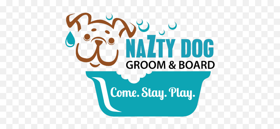 Nazty Dog Logo - Pet Wash Emoji,Dog Logo