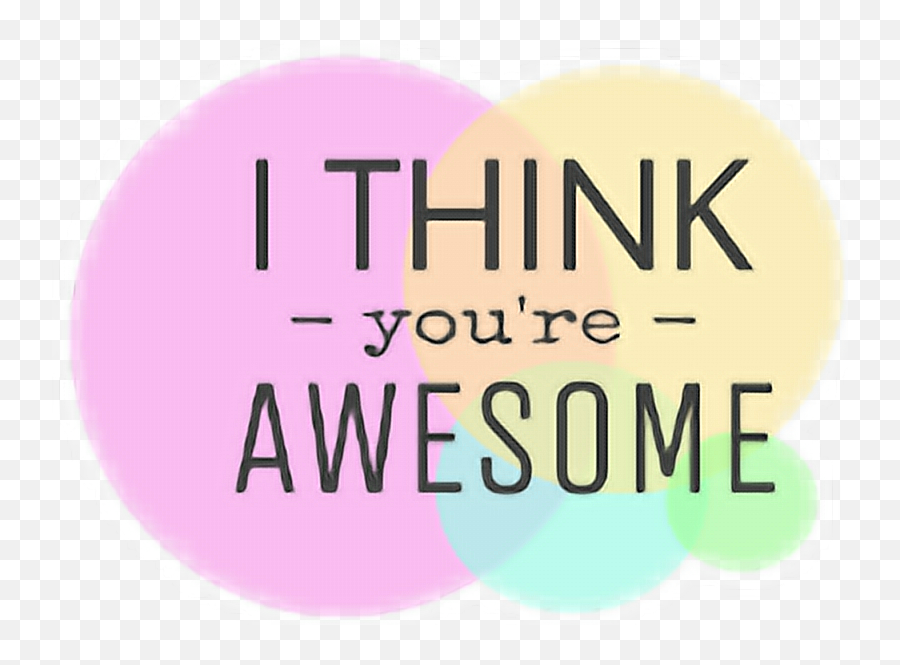 I - Think You Re Awesome Emoji,Awesome Clipart