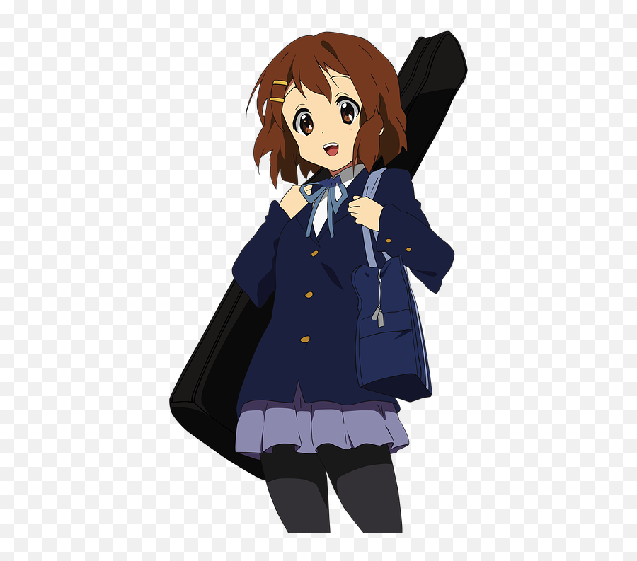 Anime Girl - Free Image On Pixabay K On Yui Transparent Emoji,Anime Girl Png