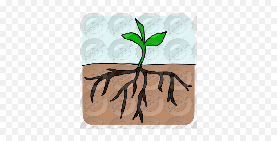 Roots Picture For Classroom Therapy - Soil Emoji,Roots Clipart