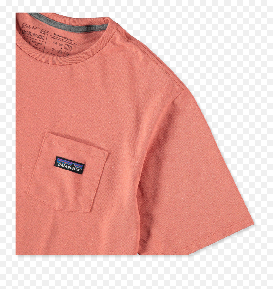 Mu0027s P - 6 Label Pocket Responsibilitee Long Sleeve Emoji,Patagonia Logo Shirts