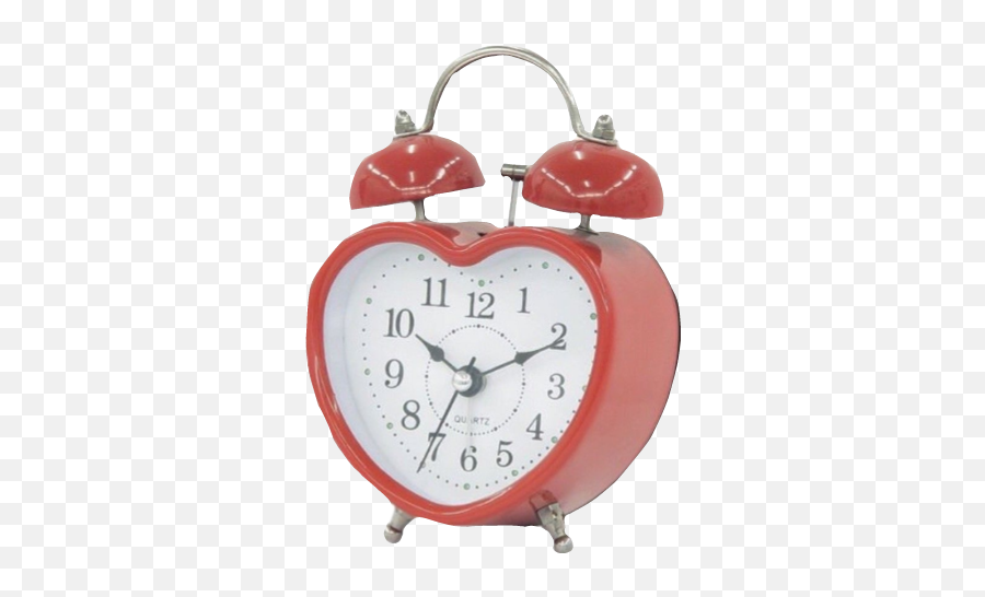 Clock Alarm Red Vintage Aesthetic - Alarm Clock Aesthetic Png Emoji,Aesthetic Clock Logo