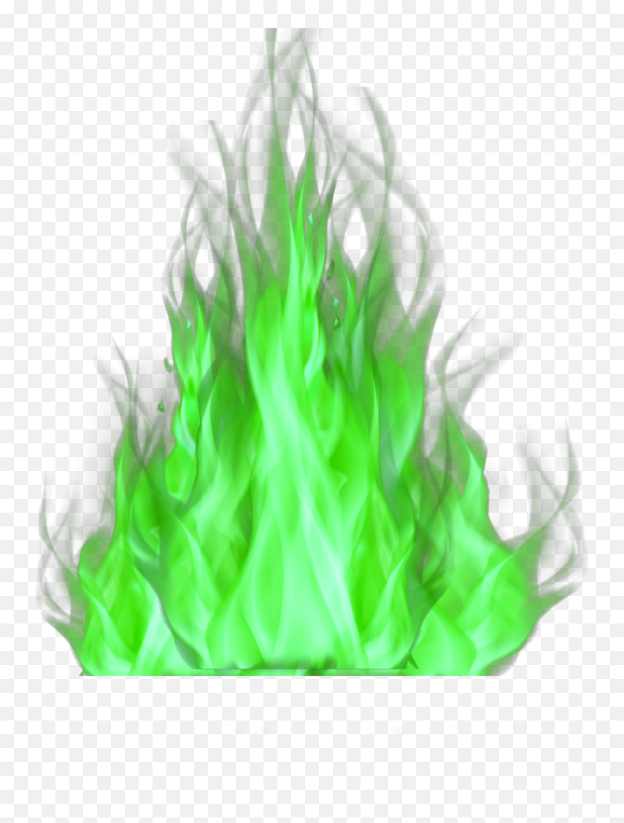 Flames Fire Fireandflames Sticker Emoji,Green Flames Png