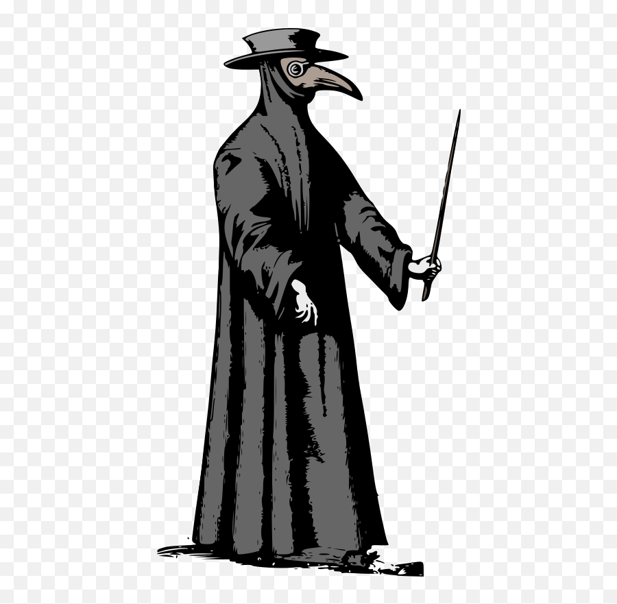 Plague Doctor - Openclipart Emoji,Doctor Who Transparent