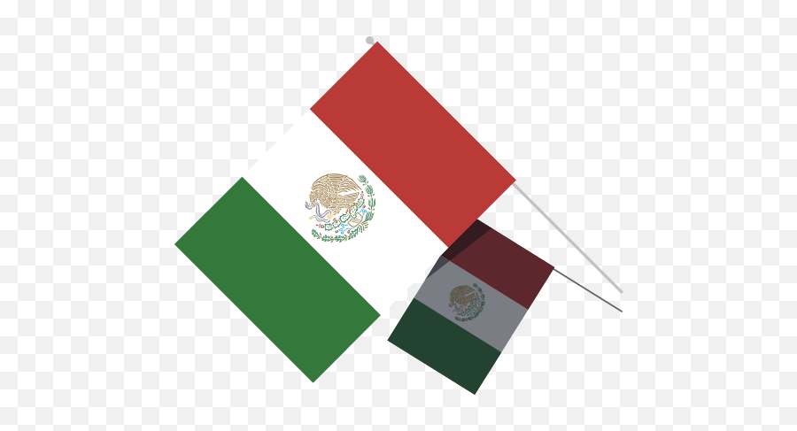 Download Mexican Flag Waving Png Download - Mexique Et La Emoji,Mexican Flag Logo