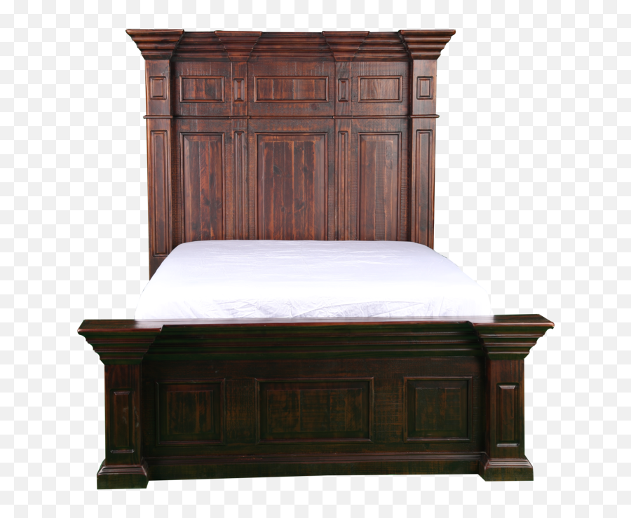Urban Rustic King Bed - 3900 Only 129900 Houston Emoji,Rustic Wood Frame Png