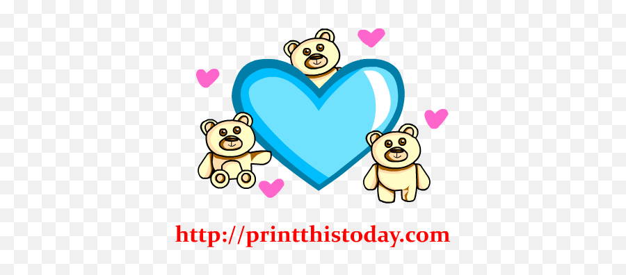 Blue Heart Clip Art This Is Clipart Panda - Free Clipart Emoji,Cute Heart Clipart