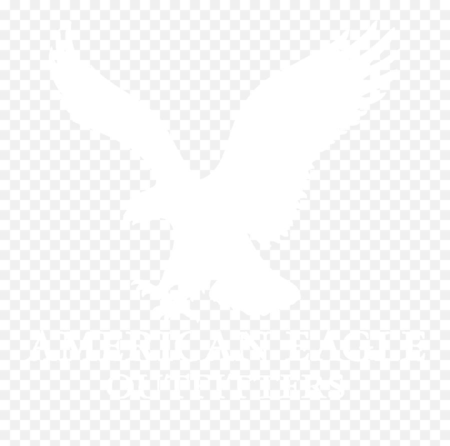 Download American Eagle Logo Png - White American Eagle Outfitters Logo Emoji,Eagle Logo
