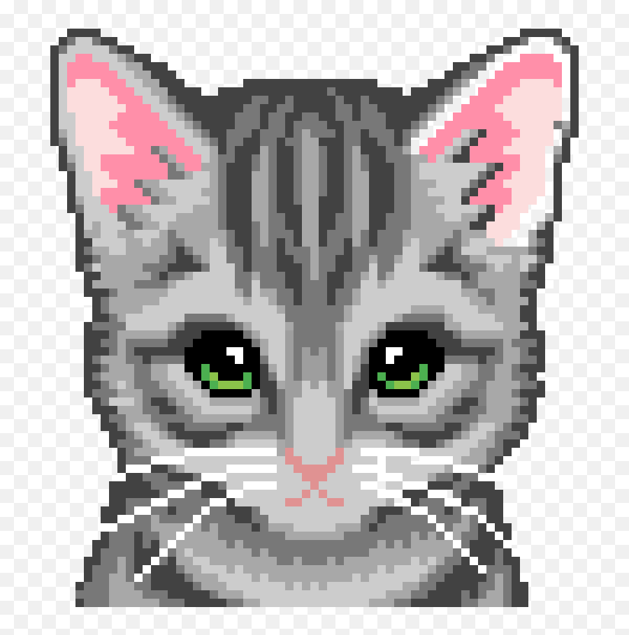 Download Hd Cute Cat - 8 Bit Cat Gif Transparent Png Image Emoji,Cute Cat Transparent