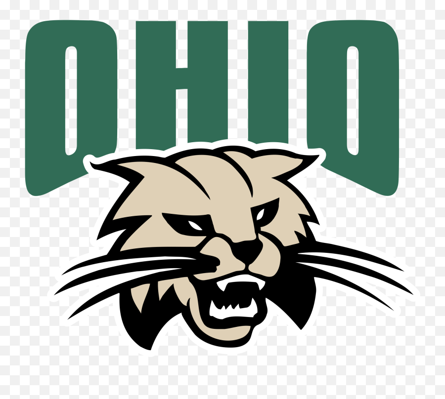 Download Hd Wildcat Bobcat Drawing Clip - Ohio Bobcats Png Emoji,Ohio University Logo