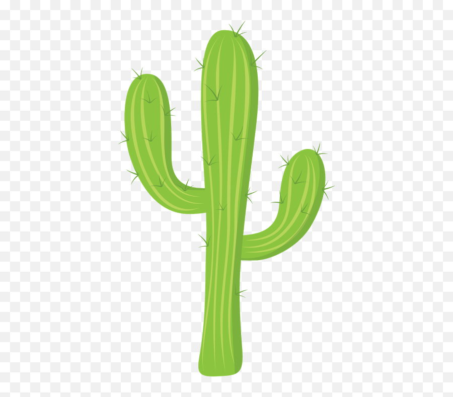 Western Cactus Clip Art - Vertical Emoji,Cactus Clipart