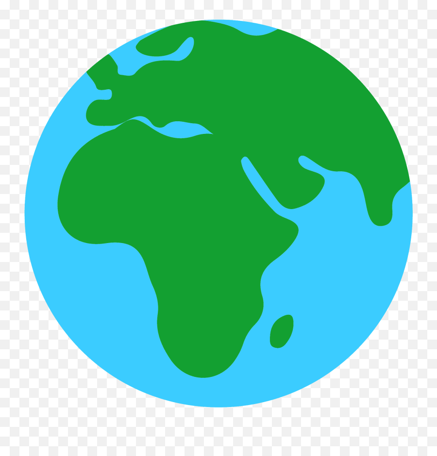 Globe Showing Europe - Emoji,Africa Clipart