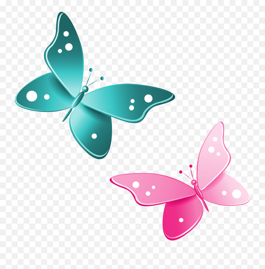 Butterfly Clipart Png - Pink Butterfly Clipart Png Butterfly Clip Art Emoji,Butterfly Clipart