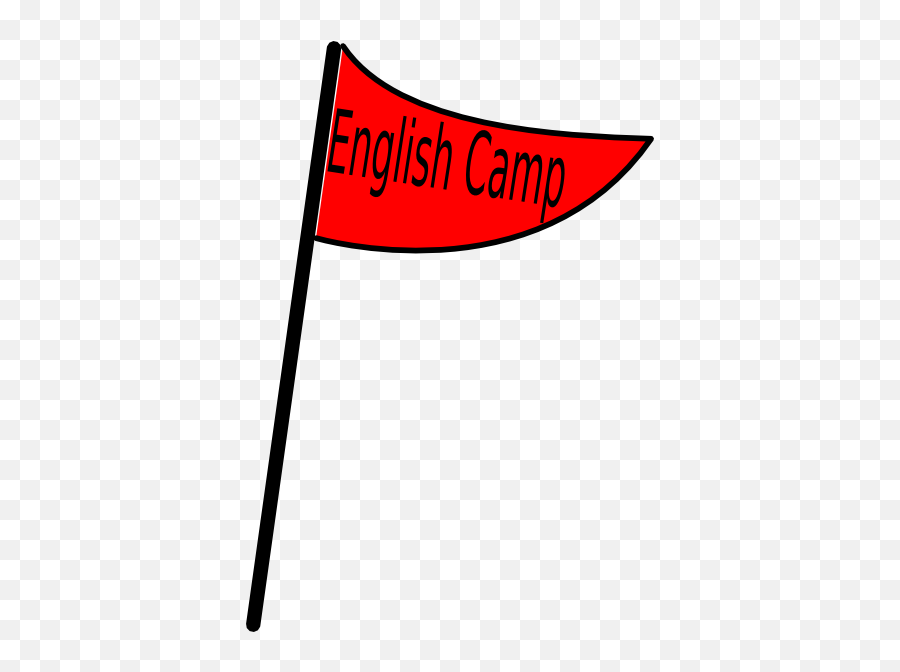 Library Of Camp Flag Graphic Freeuse Png Files - Cartoon English Camp Png Emoji,Camp Clipart